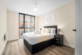 New Luxury Two Bedroom Apartment - City Centre - JQ - Wifi - Netflix - 5AH